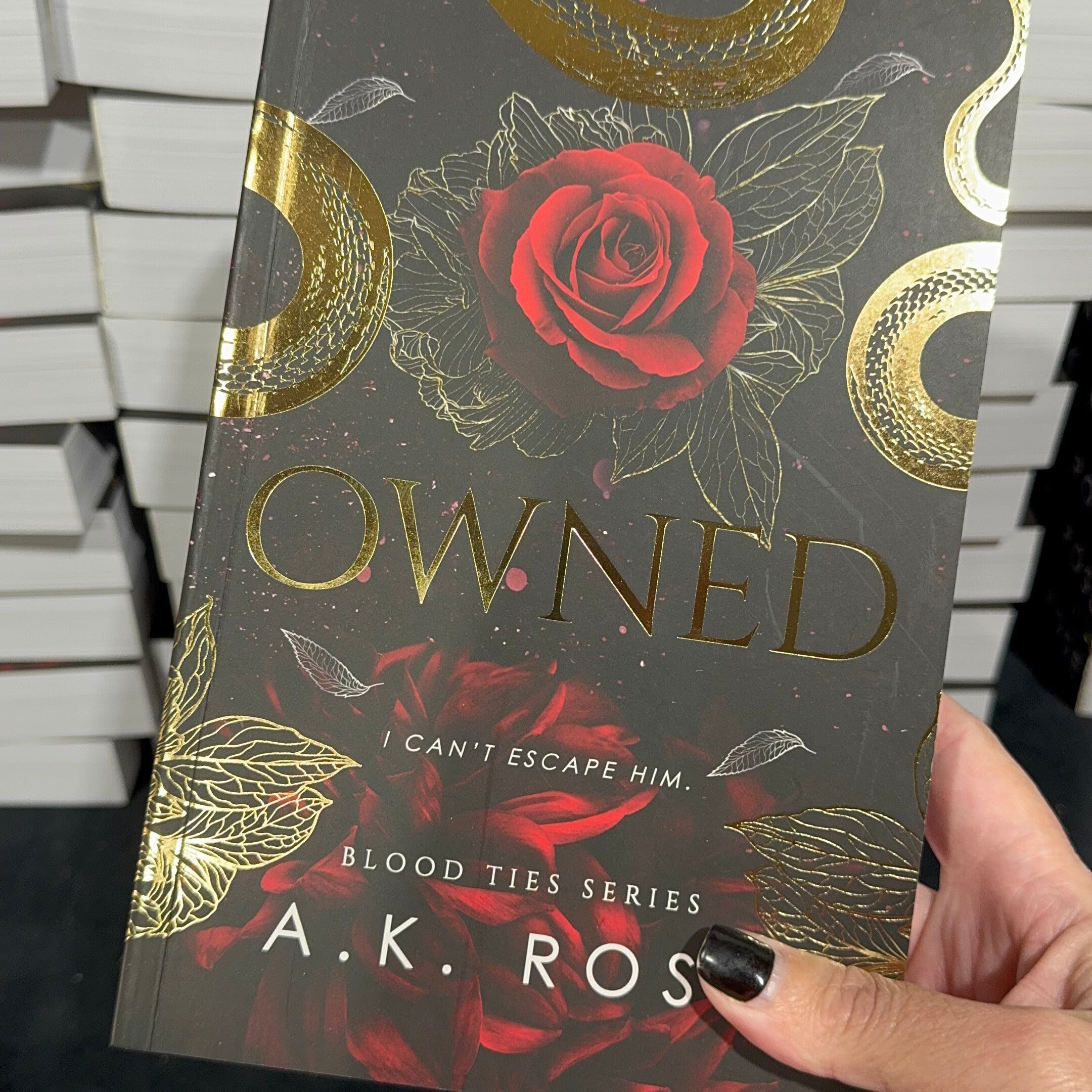 🖤 SCRATCHED & DENTED – Blood Ties Special Edition PAPERBACK Bundle (Books 1–9 + Foiled Bookmarks) 🖤