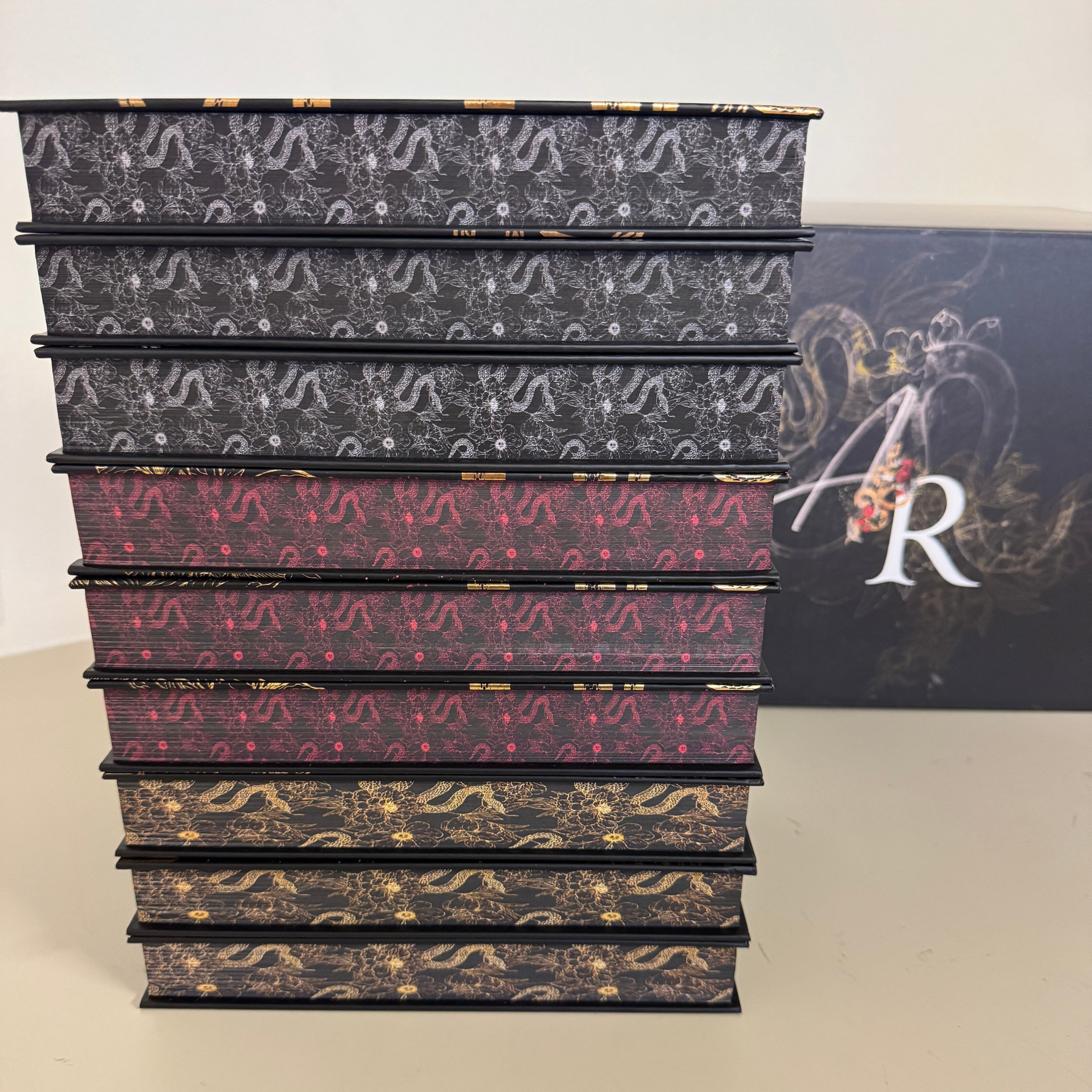 🖤 SCRATCHED & DENTED – Blood Ties Special Edition HARDBACK Bundle (Books 1–9 + Foiled Bookmarks) 🔥