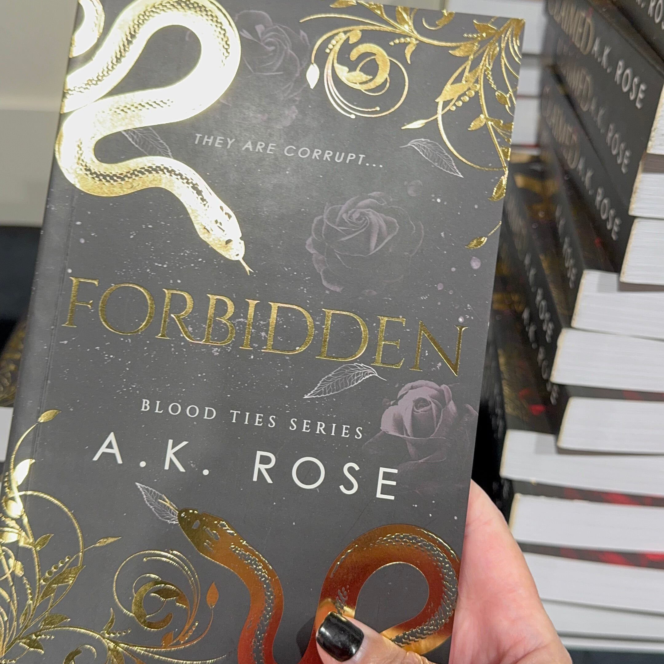 🖤 SCRATCHED & DENTED – Blood Ties Special Edition PAPERBACK Bundle (Books 1–9 + Foiled Bookmarks) 🖤