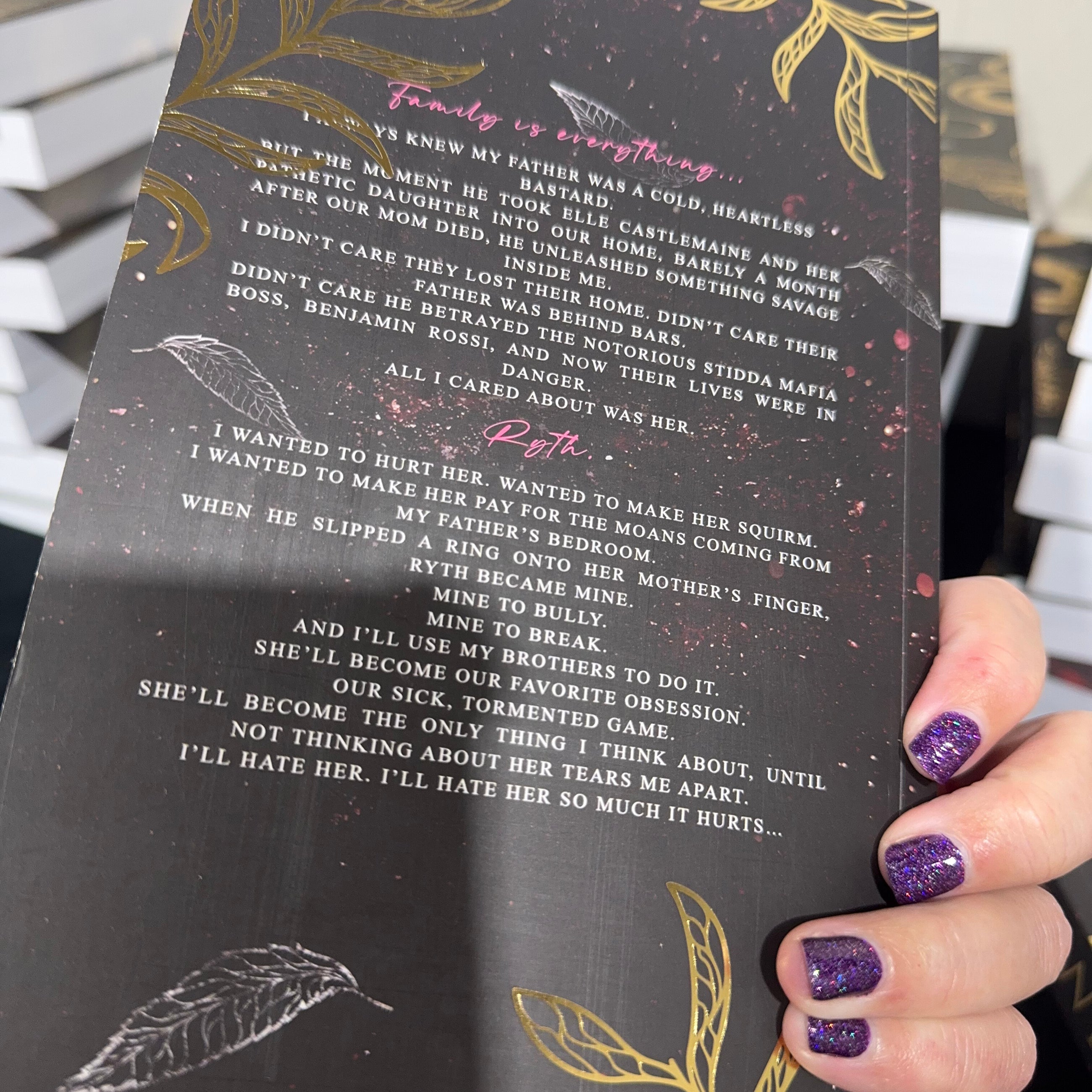 🔥 Scratched & Dented Blood Ties Special Edition HARDBACK Box US ONLY (Books 1–9)