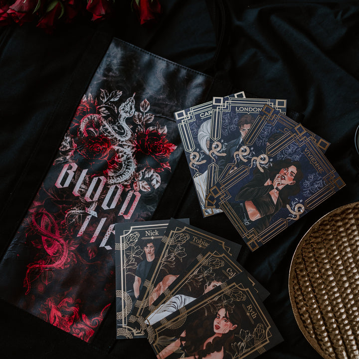 Blood Ties Heavy Duty Canvas Bag PLUS Foiled Character Cards & Sticker