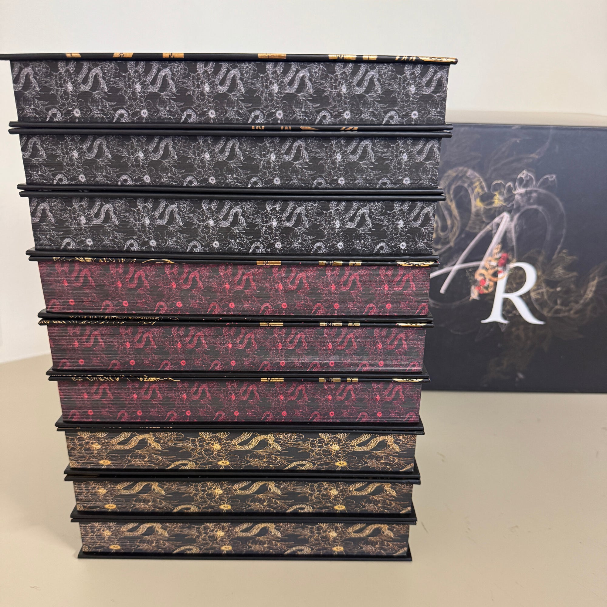 🖤 SCRATCHED & DENTED – Blood Ties Special Edition HARDBACK Bundle (Books 1–9 + Foiled Bookmarks) 🔥