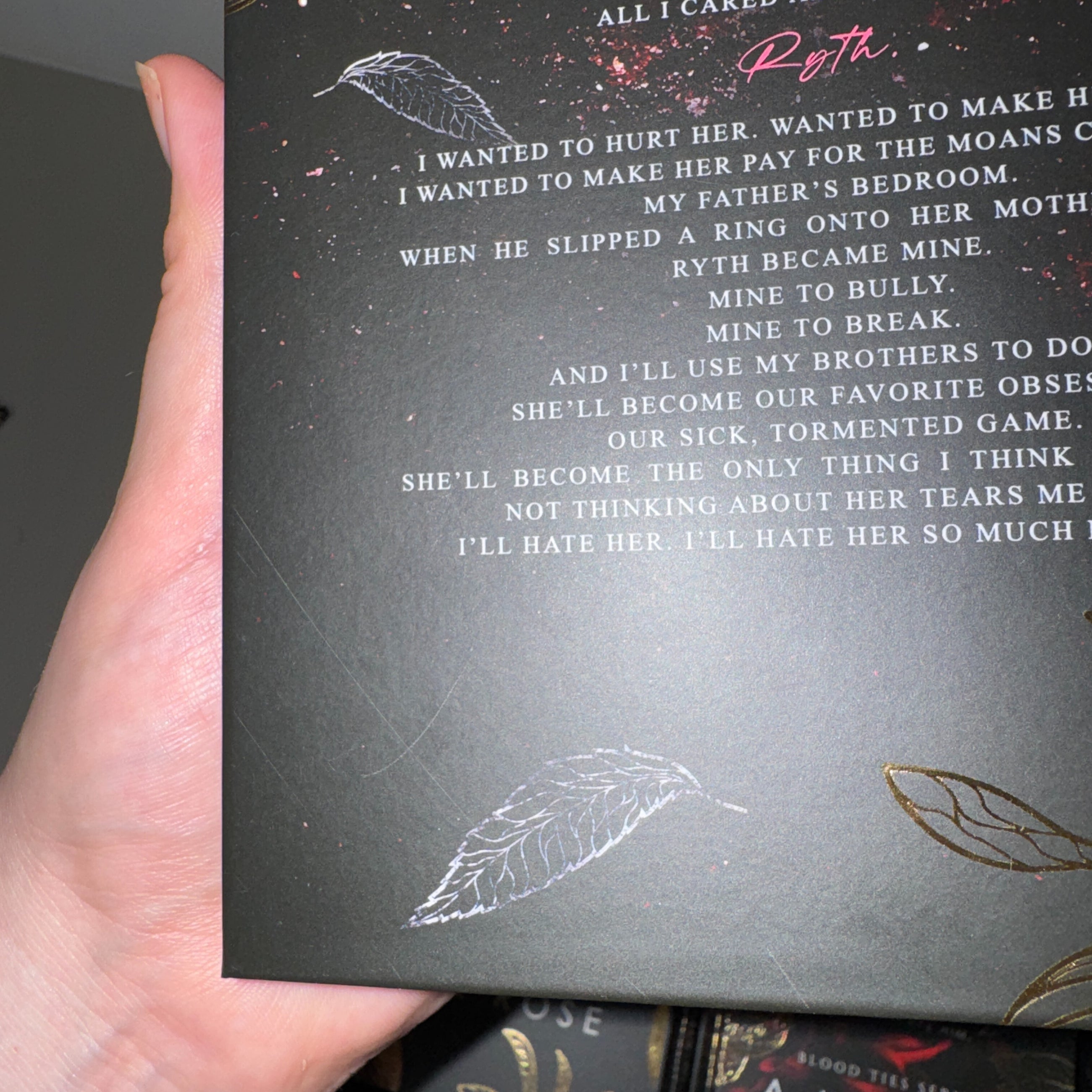 🖤 SCRATCHED & DENTED – Blood Ties Special Edition HARDBACK Bundle (Books 1–9 + Foiled Bookmarks) 🔥