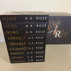 🖤 SCRATCHED & DENTED – Blood Ties Special Edition HARDBACK Bundle (Books 1–9 + Foiled Bookmarks) 🔥